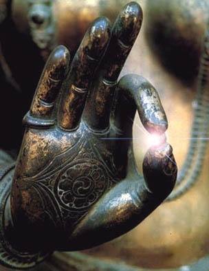 Buddha kéz